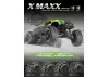 Louise RC X-Mallet Tyres Mounted on Black Traxxas X-MAXX 24mm Hex Wheels (2)