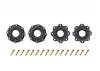 Louise RC MFT MT-Uphill Tyres on Black 17mm Hex Wheels (2)