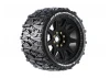 Louise RC MFT MT-Mallet Tyres on Black 17mm Hex Wheels (2)
