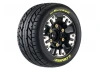 Louise RC ST-Rocket Tyres Pre Glued on 2.8 Adjustable 12mm Wheels (2)