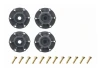 Louise RC ST-Uphill Tyres Pre Glued on 2.8 Adjustable 12mm Wheels (2)