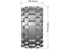 Louise RC ST-MCross Tyres Pre Glued on 2.8 Adjustable 12mm Wheels (2)
