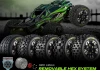 Louise RC ST-Rock Tyres Pre Glued on 2.8 Adjustable 12mm Wheels (2)