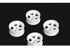Louise RC 1:10 Drift 2 - 4 - 6 - 8mm Offset Wheels 5 S/Gloss White