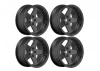 Louise RC 1:10 Drift 2 - 4 - 6 - 8mm Offset Wheels 5 S/Gloss Black