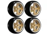 Louise RC/10 Drift 2 - 4 - 6 - 8mm Offset Set 6 S/Bronze
