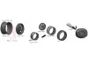 Louise RC 1:10 Drift 2 - 4 - 6 - 8mm Offset Wheels 5Sp/Matte Black
