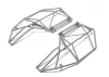 Roll Cage - Side - Left & Right - Gray: Rock Rey