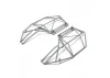 Roll Cage - Side - Left & Right - Gray: Rock Rey