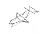 Roll Cage - Roof - Front - Gray: Rock Rey