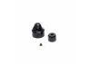 Shock Cap Set - Aluminium - Black: Promoto-MX