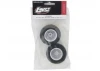 Pin Tires - Rear - Mounted - White (2): Mini-T 2.0