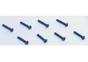 2.56x1/2 Button Head Cap Screws (8)