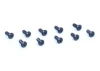 XXXS 4.40x5/16 Button Head Screws (10)