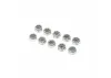 JRXS 4-40 Steel Locking 1/2 Nuts (10)