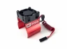 Motor Clip on Heatsink With Fan - Red - 36mm