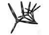 Master Airscrew 3-Blade - 13x12 Propeller Rev./Pusher Black