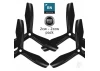 Master Airscrew BN-3blade-FPV - 5x4.5 Prop Set x4 Black