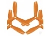 Master Airscrew BN-3blade-FPV - 6x4.5 Prop Set x4 Orange