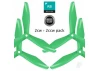 Master Airscrew RS-3blade-FPV - 5x4.5 Prop Set x4 Green