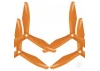 Master Airscrew RS-3blade-FPV - 5x4.5 Prop Set x4 Orange