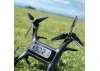 Master Airscrew 3MR-SL - 3-Blade 9x4.5 Prop C Set x4 Orange, Built-in Nut for 3DR SOLO