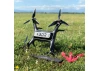Master Airscrew 3MR-SL - 3-Blade 9x4.5 Prop C Set x4 Orange, Built-in Nut for 3DR SOLO