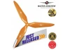Master Airscrew 12x11 3X Power X-Class Giant Racing Drone Propeller (CCW) Orange