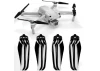 Master Airscrew 7.2x3.8 STEALTH Multirotor Folding Propeller Set x4 Black for DJI Air 2S