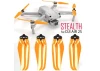 Master Airscrew 7.2x3.8 STEALTH Multirotor Folding Propeller Set x4 Orange for DJI Air 2S