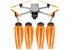 Master Airscrew DJI Air 3 STEALTH Upgrade Propellers - x4 Orange