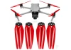 Master Airscrew DJI Air 3 STEALTH Upgrade Propellers - x4 Red
