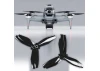 Master Airscrew LUDICROUS Multirotor 3-Blade Propeller Set x4 Black for DJI FPV