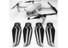 Master Airscrew 8.9x4.9 ENDURE Multirotor Folding Propeller Set x4 Black for DJI Mavic 2 Zoom, Pro + Ent.