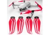 Master Airscrew 8.9x4.9 ENDURE Multirotor Folding Propeller Set x4 Red for DJI Mavic 2 Zoom, Pro + Ent.