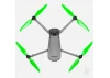 Master Airscrew 9.4x5.3 STEALTH Multirotor Folding Propeller Set x4 Green for DJI Mavic 3