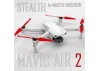 Master Airscrew 7.4x3.9 STEALTH Multirotor Propeller Set x4 Red for DJI Mavic Air 2