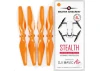 Master Airscrew 5.3x3.3 STEALTH Multirotor Propeller Set, 4x Orange for DJI Mavic Air