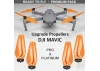 Master Airscrew MR-MC - 8.3x4.4 Prop F Set x4 Orange for DJI MAVIC