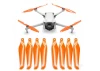Master Airscrew DJI Mini 3 STEALTH Upgrade Propellers - x4 Orange