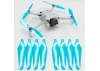 Master Airscrew DJI Mini 4 / 3 Pro SUPER STEALTH Upgrade Propellers - x4 Blue