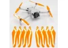 Master Airscrew DJI Mini 4 / 3 Pro SUPER STEALTH Upgrade Propellers - x4 Orange