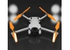 Master Airscrew DJI Mini 4 / 3 Pro SUPER STEALTH Upgrade Propellers - x4 Orange
