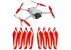 Master Airscrew DJI Mini 4 / 3 Pro SUPER STEALTH Upgrade Propellers - x4 Red