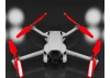 Master Airscrew DJI Mini 4 / 3 Pro SUPER STEALTH Upgrade Propellers - x4 Red