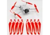 Master Airscrew DJI Mini 4 / 3 Pro SUPER STEALTH Upgrade Propellers - x4 Red