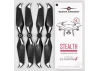 Master Airscrew 9.5x5.7 STEALTH Multirotor Propeller Set x4 Black for DJI Phantom 4