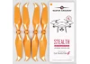 Master Airscrew 9.5x5.7 STEALTH Multirotor Propeller Set x4 Orange for DJI Phantom 4