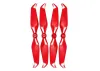 Master Airscrew 9.5x5.7 STEALTH Multirotor Propeller Set x4 Red for DJI Phantom 4