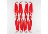 Master Airscrew 9.5x5.7 STEALTH Multirotor Propeller Set x4 Red for DJI Phantom 4